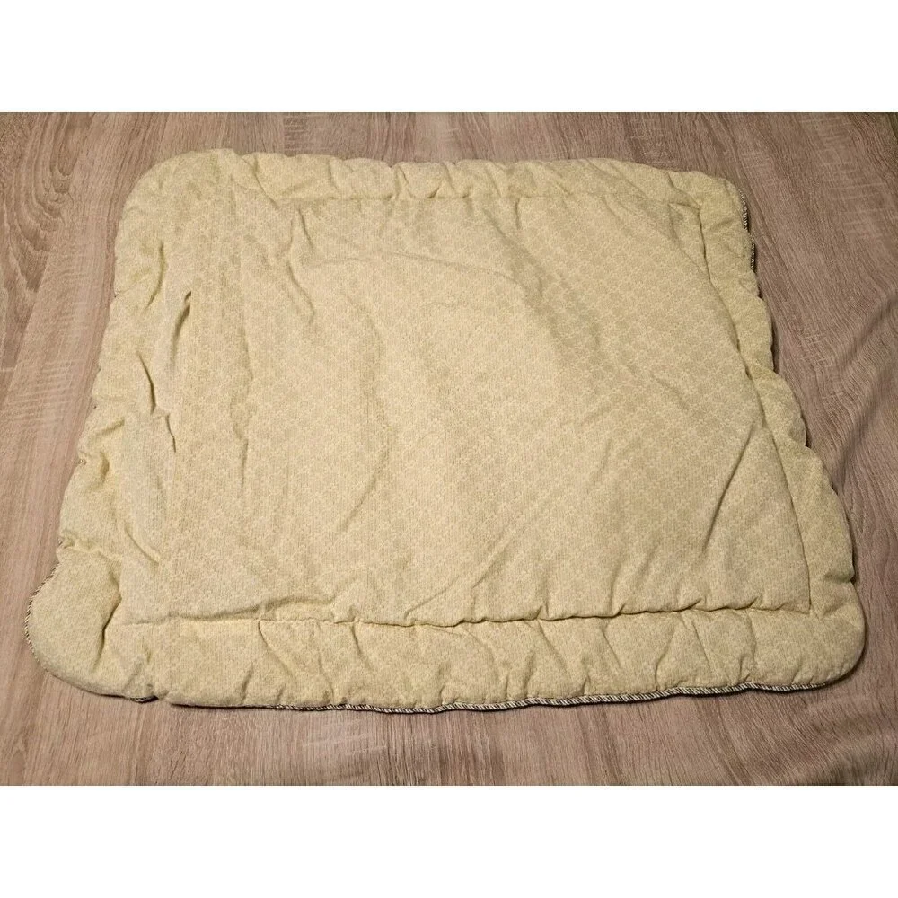 Croscill Home Yellow Floral  Damask Pillow Sham Pillowcase Standard Size